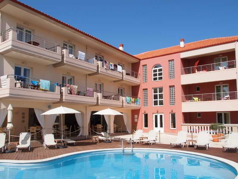 Ammos Bay Hotel Ammoudia Bagian luar foto