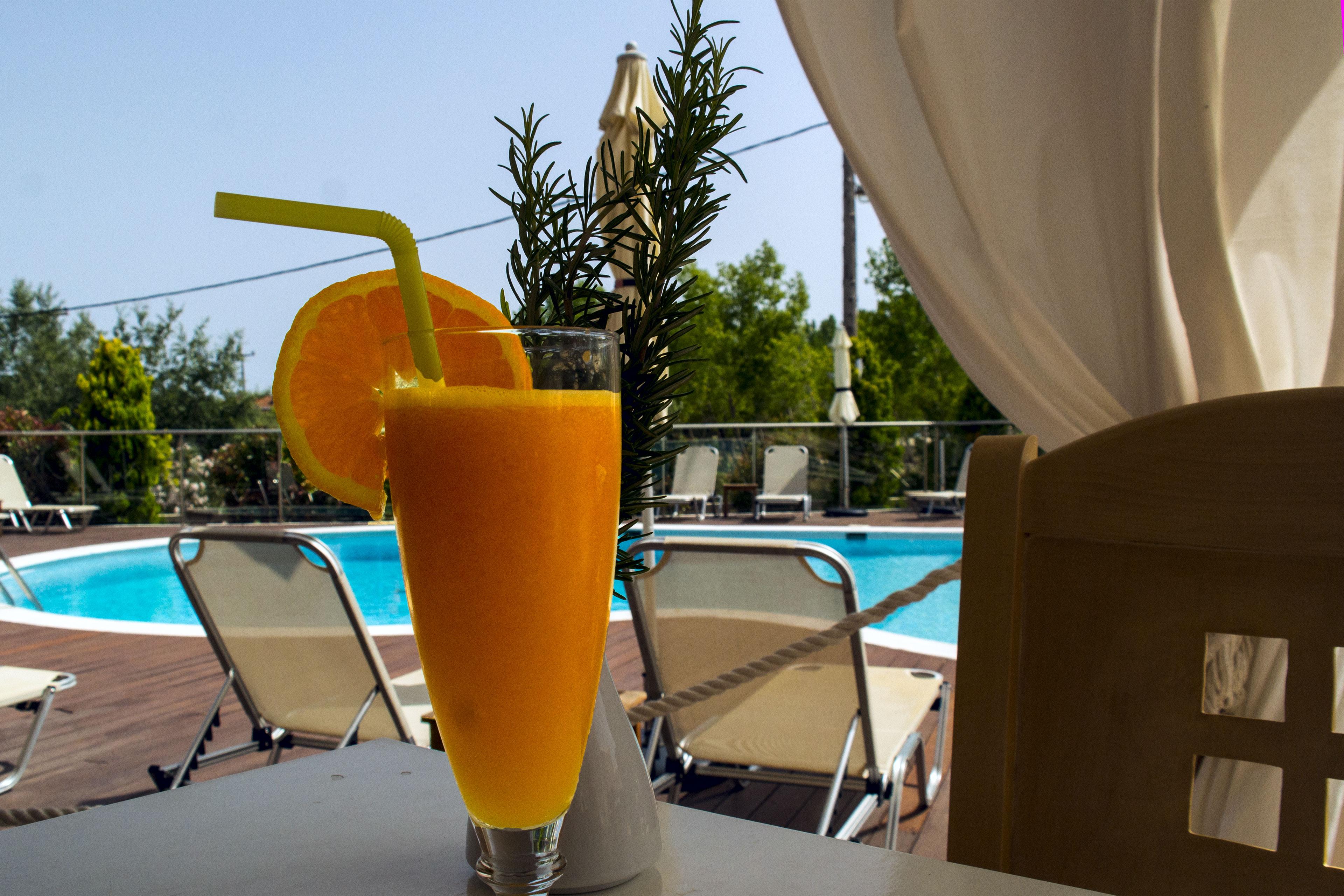 Ammos Bay Hotel Ammoudia Bagian luar foto