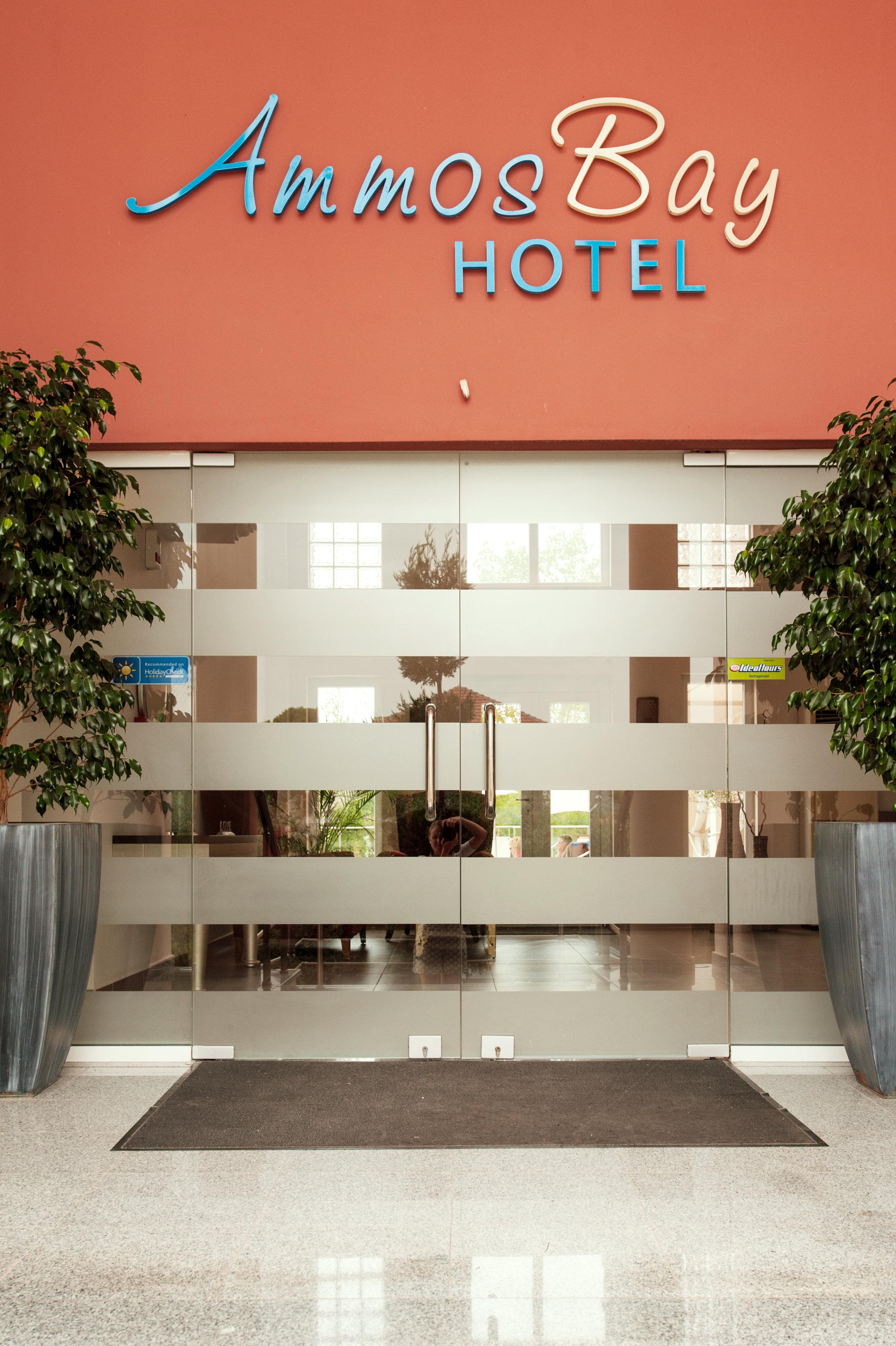 Ammos Bay Hotel Ammoudia Bagian luar foto