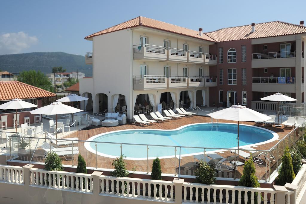 Ammos Bay Hotel Ammoudia Bagian luar foto