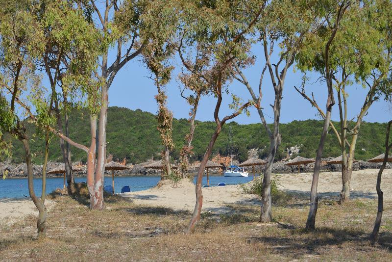 Ammos Bay Hotel Ammoudia Bagian luar foto