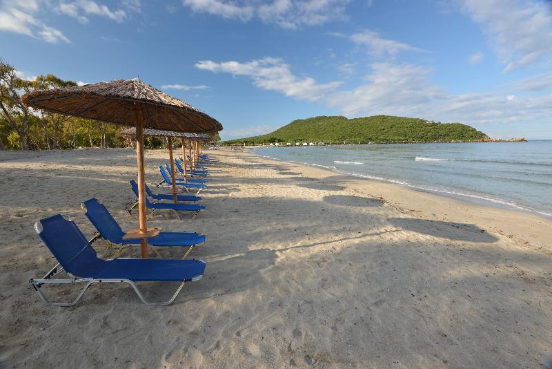 Ammos Bay Hotel Ammoudia Bagian luar foto